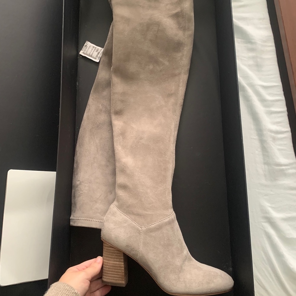 Over the knee, Lafayette, Suede boots in size 7